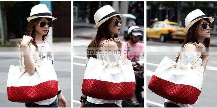 Best Selling Cheap Women Handbag Plaid Ladies Shoulder Bag Guang zhou