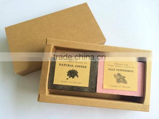 Beer and Wine Gift set. Natural soap with organic virgin coconut oil.