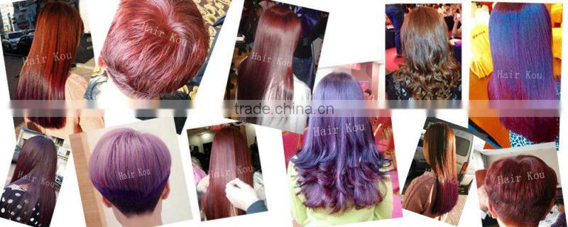 Rankous International Hair color chart with 104 colors/OEM Professional Customized hair color chart