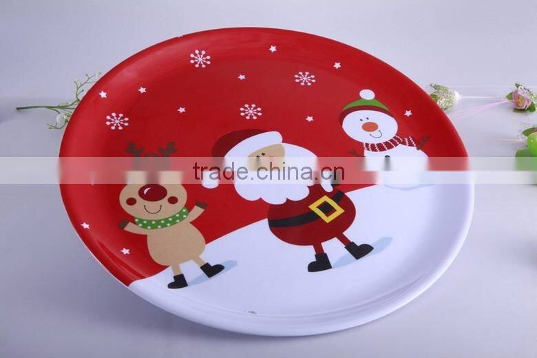 Simply Style 4 Compartments Snack Tray/melamine Dinner Plate for children, melamine dinner plates for dinning room