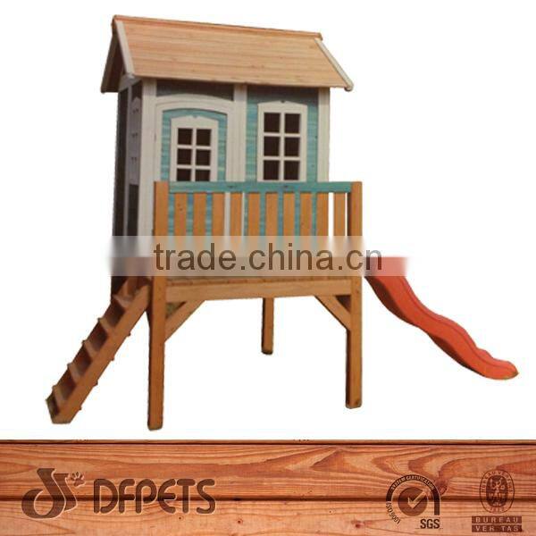 DFPETS DFP002M Hot Sell Kids Outdoor Wooden Playhouse