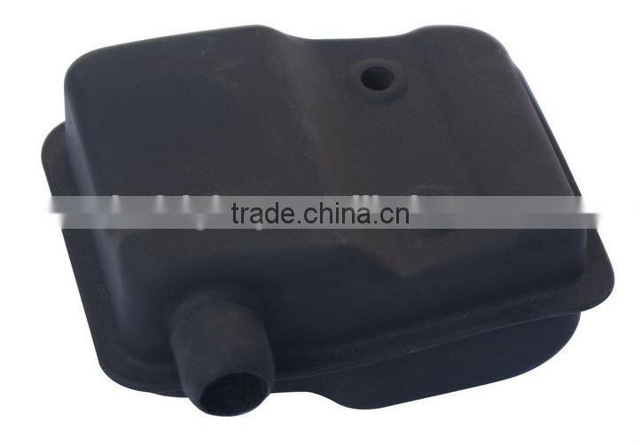 High quality field mower muffler assembly