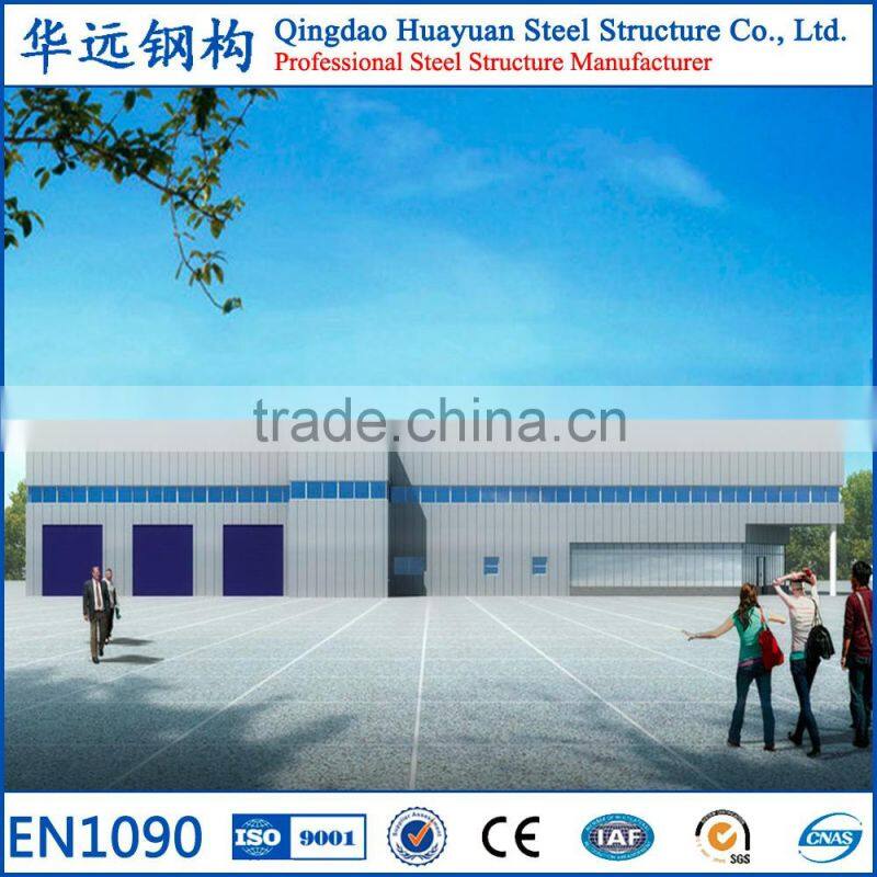 CE Certified prefabricated steel structure warehouse in europe