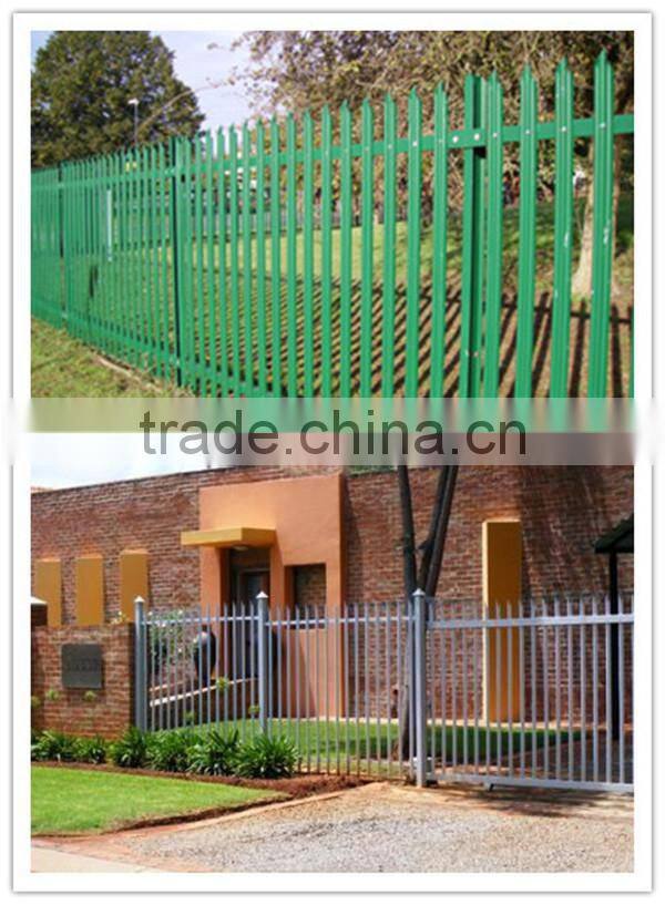 (HEPENG)low carbon steel wire palisade fence