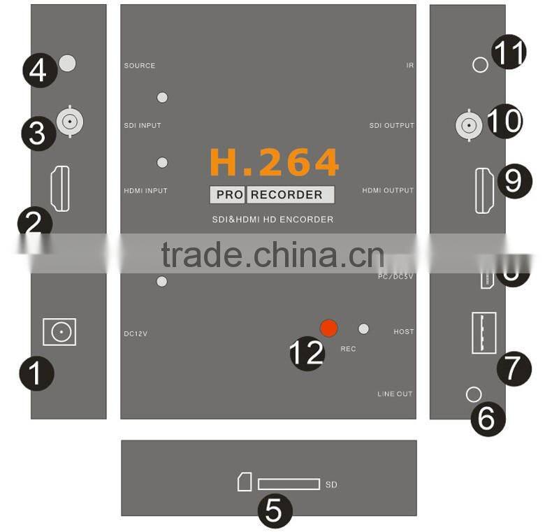 VOXLINK metal case 1080P HDMI to USB3.0 hd Video Capture card converter