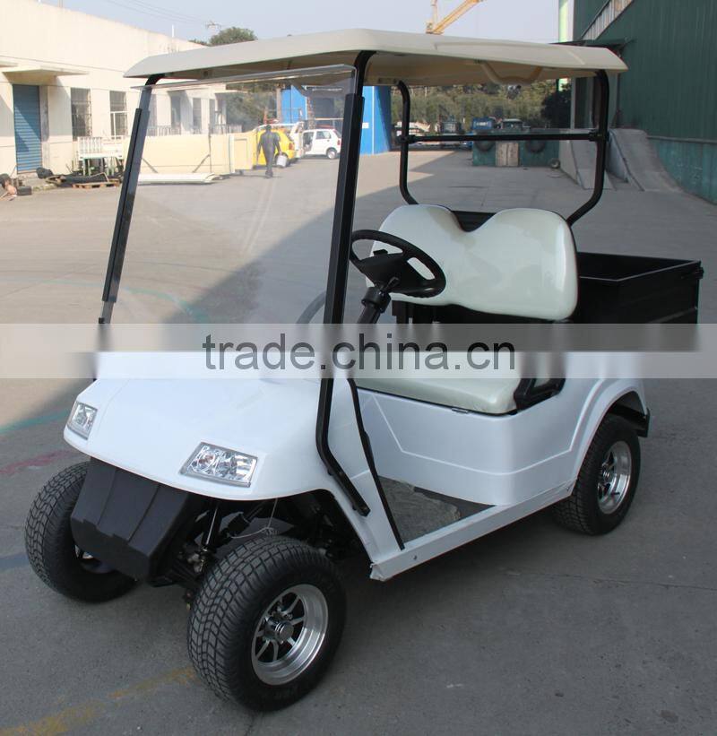 2 person electric cargo golf cart with competitive price