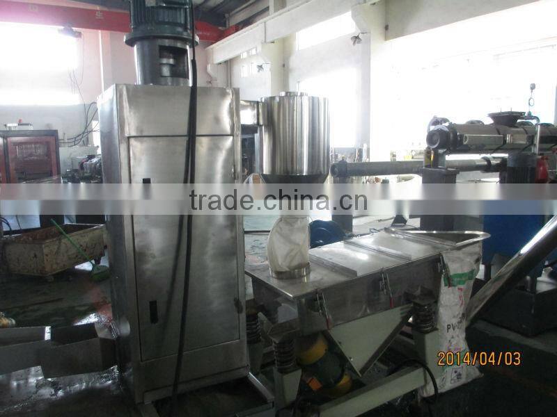 PP woven bags pelletizing machine/Plastic film granulator machine