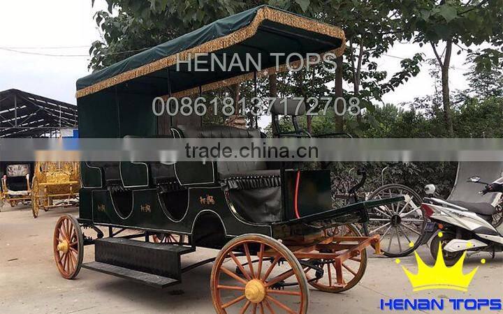 HENAN TOPS park horse carriage MC-13 for sale Tourist car