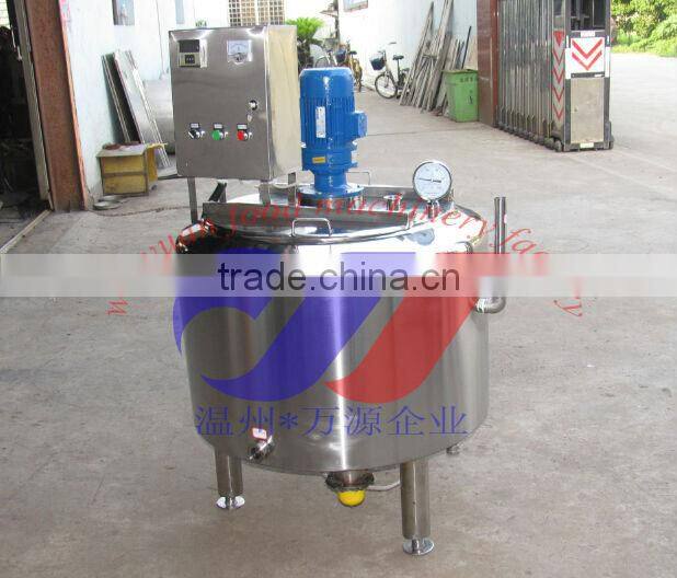 stainless steel cooling and heating tank (used as mixing tank)