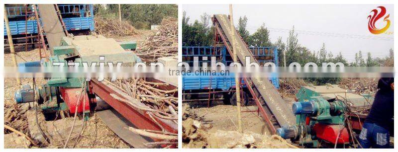 China High Efficiency 20-30t/h Drum Wood Chipper