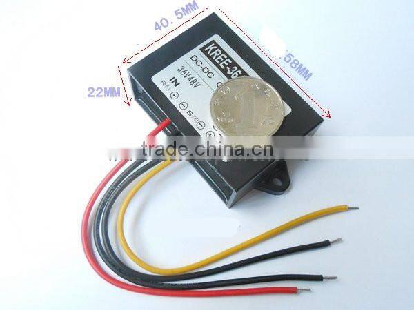 36V48V turn 12V5A power DCDC DC buck converter power supply module 12V3A4A5A foot