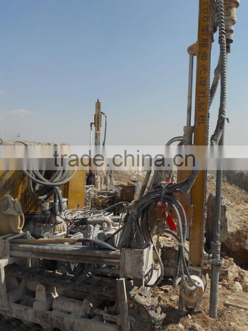 40m mineral equipment for hydraulic rock drilling