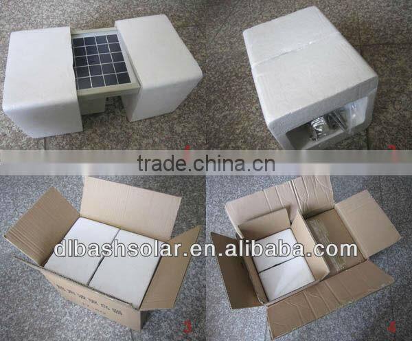 9V 5W solar panel ultrasonic motion activated bird repellent