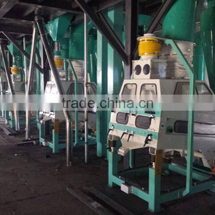 China manufacturer of complete set yellow corn cleaning machinery with price