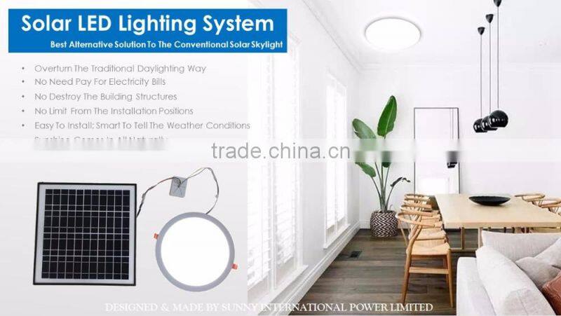 SUNNY 2017 Solar Skylight Solar LED Panel Lighting System