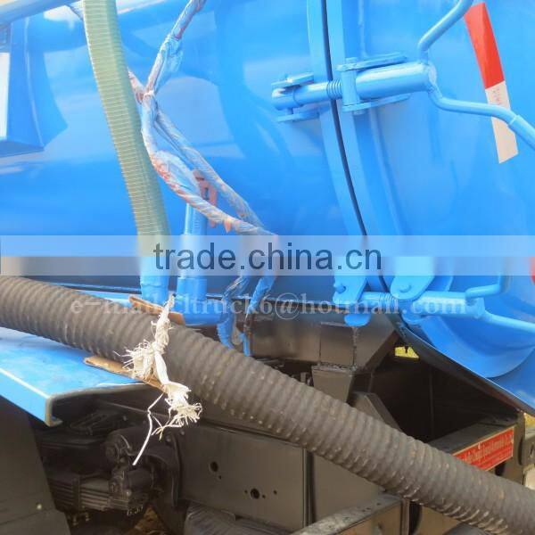 DONGFENG 4*2 Flushing with Sewage Suction Truck 8m3