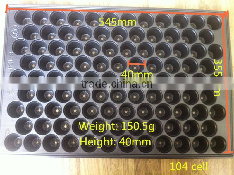 32 cells, 104 cells greenhouse seed starter tray