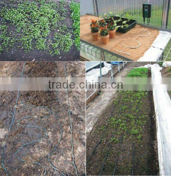 Pvc plant heating tape electric antifreezing cables for soil heating