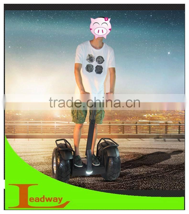 Leadway 4000w off-road car 2 wheel Self balancing unicycle with remote controller (W5L-040a)