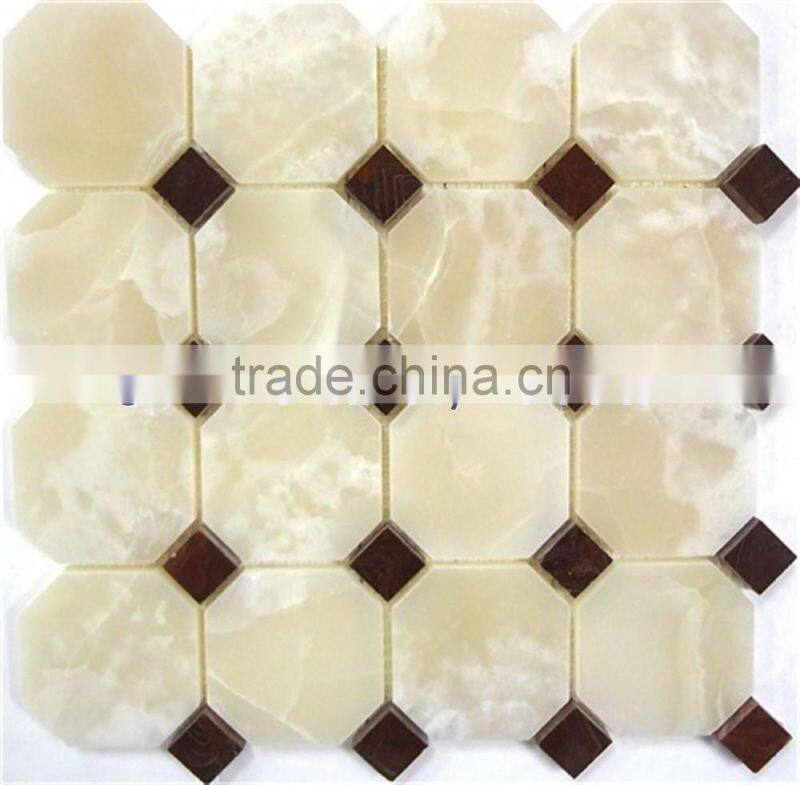 The most beautiful& best quality WHITE ONYX MOSAIC TILES COLLECTIONS