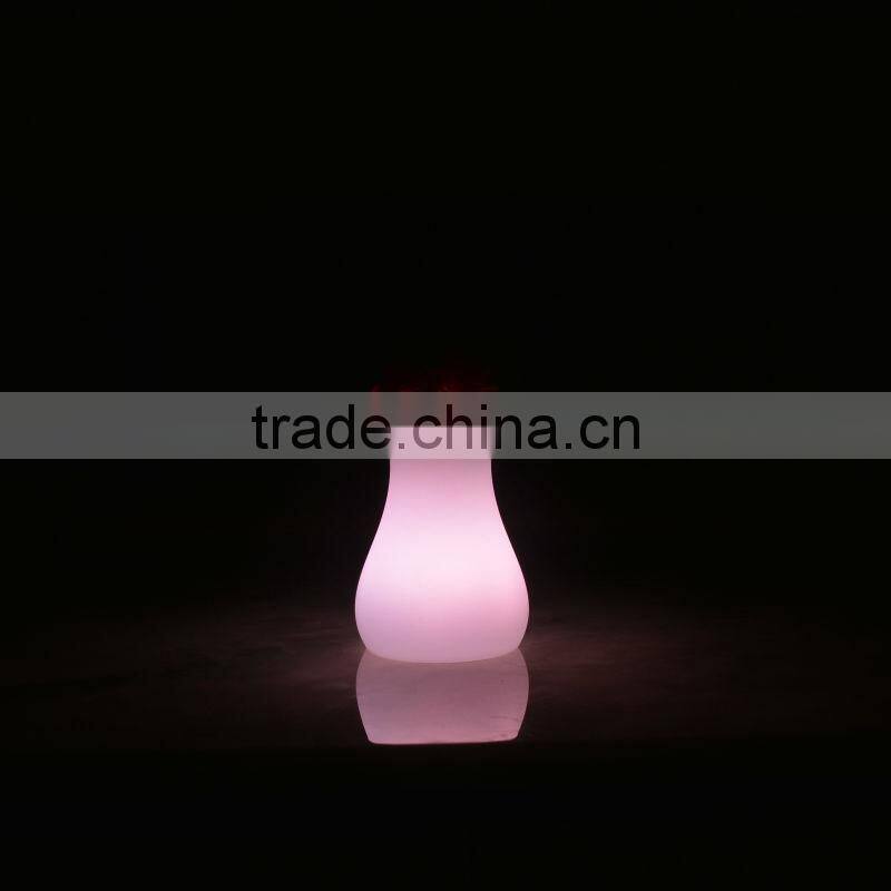 battery operate color changing LED desk decoration light modern table lamp