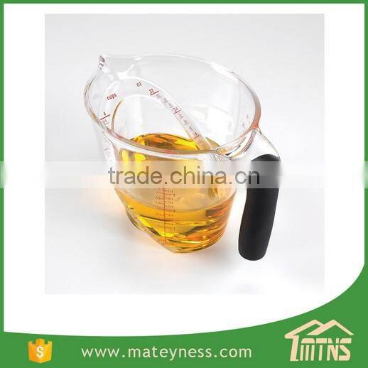 Cooking Baking Kitchen Plastic Angled Measuring Cup