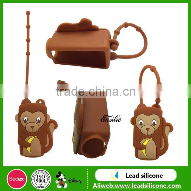 Wholesale Lovely Animal Cute Monkey Shape Hand Sanitizer cover