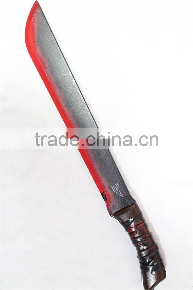 halloween party toy sword Plastic Bloody Sword weapon