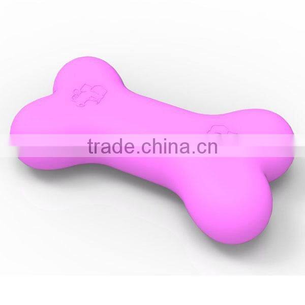 Anti-bite FDA/LFGB silicone pet toy
