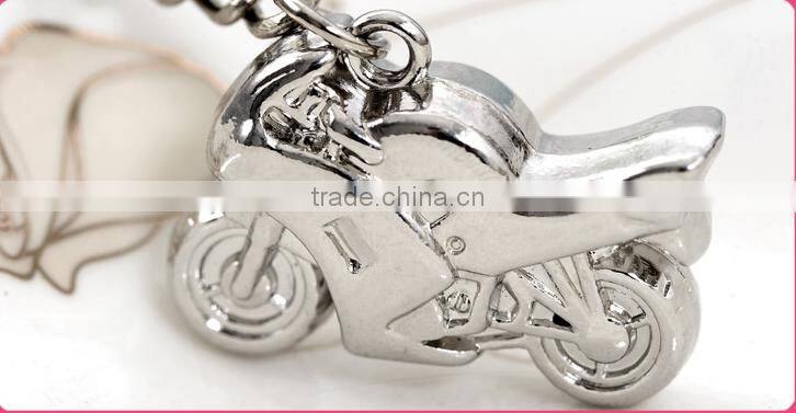 wholesale stock small order fashion modelling of motorcycle key chain