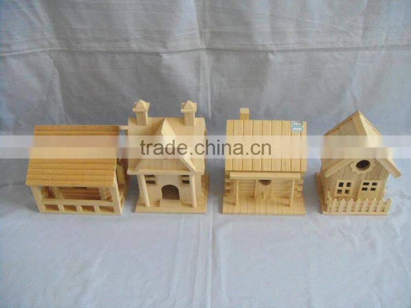 Beautiful Wooden Bird House /wooden bird cage/bird nest