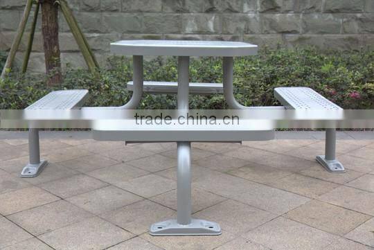 Patio Used Metal Table and 4 Chairs Metal Dining Table Chairs Set