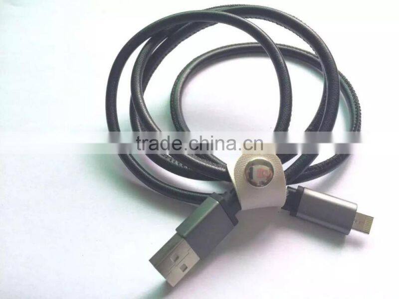 For Common LM 2 connector in 1 cable for iphone and android charging and sync