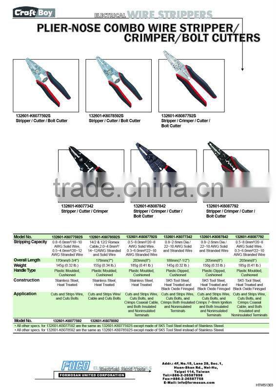 EASY STRIPPER RACHET CRIMPING TOOL