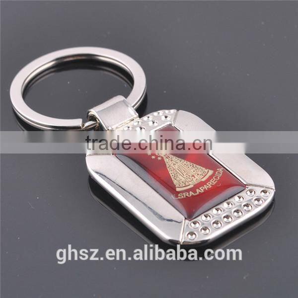 High quality factory price alloy novelty blank keychains producer