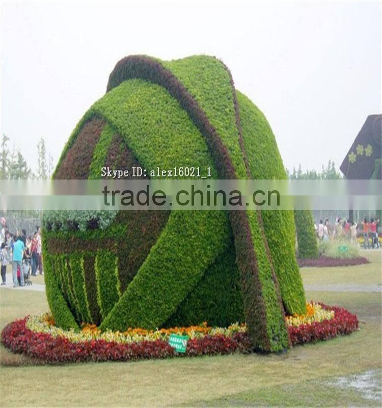 LXY072403 manufacturer artificial grass animal topiary ornamental artificial elephant lawn animals