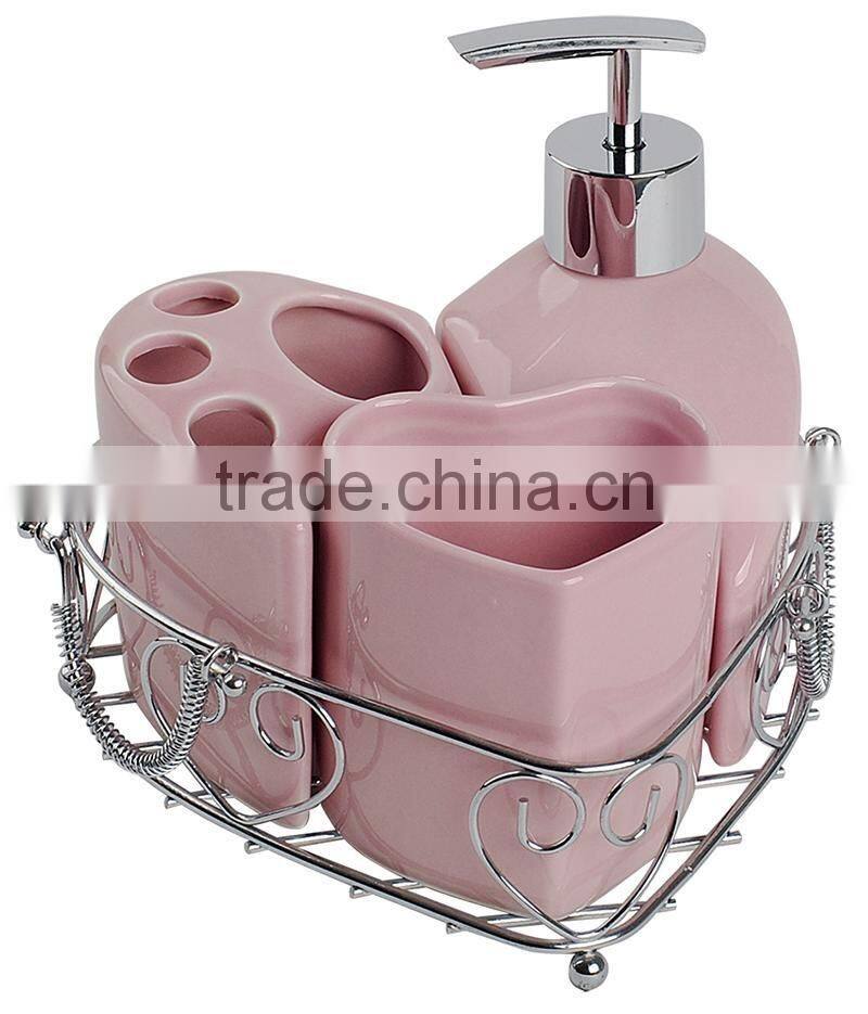 Wholesale luxury simply hotel cheap china bathroom accessory