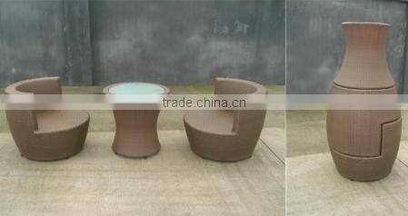 outdoor rattan furntiure folding chair or rattan leisure chair