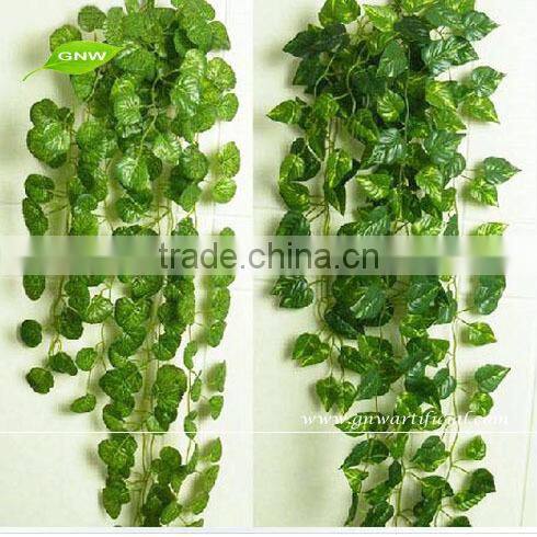 GNW FLV13 Wholesale Artificial Plastic Ivy Vine for home christmas decoration