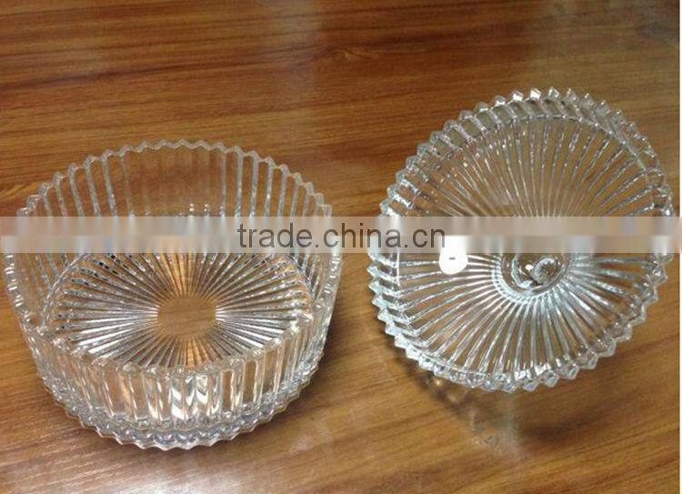 sugar bowl glass crystal glass sugar jar