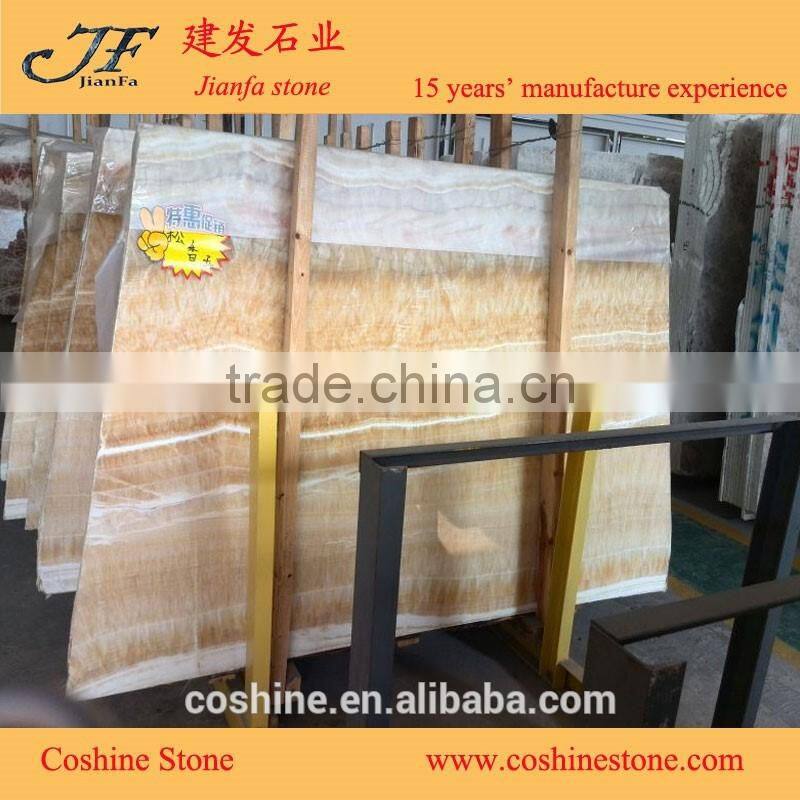 Chinese Top honey onyx marble Yellow onyx marble slab