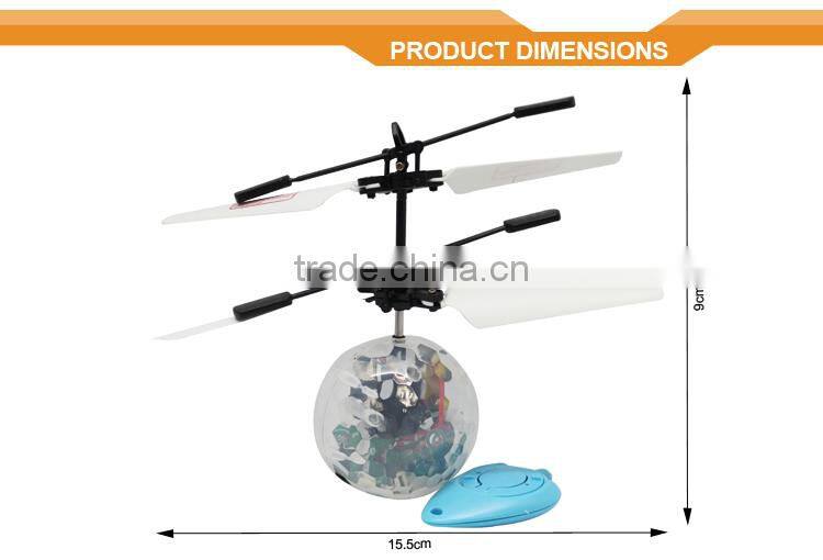 Auto Induction luminous microlight light aircraft flying ball helicopter