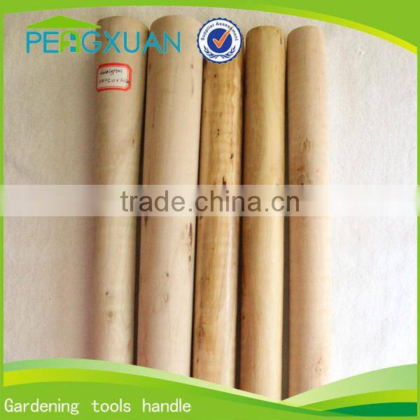 smooth surface pickaxe wooden handle natural color