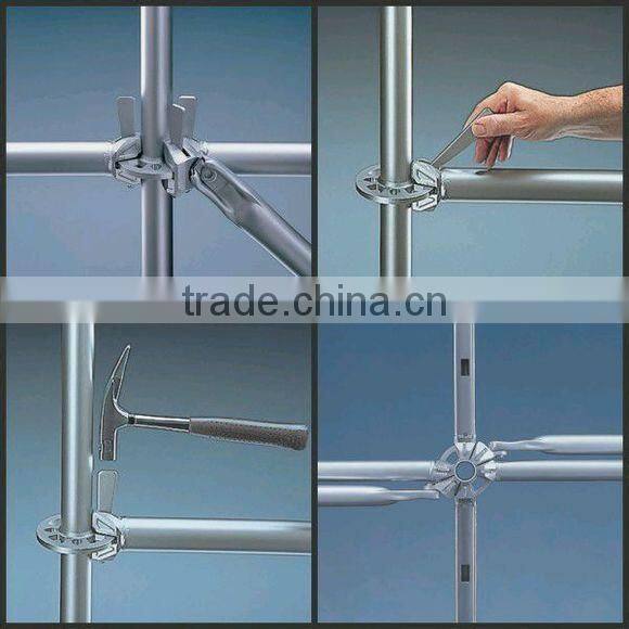 Ringlock scaffolding system-Ledger