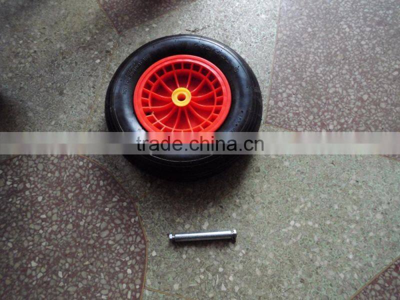 3.50-8 and 4.00-8 air wheel rubber wheel