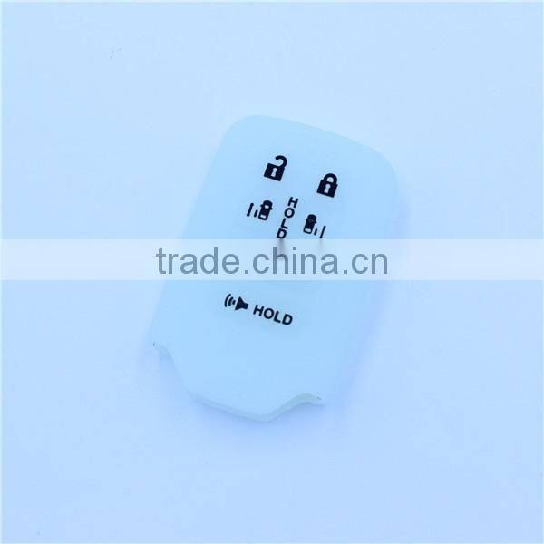 6 button fob silicone rubber car key covers for honda