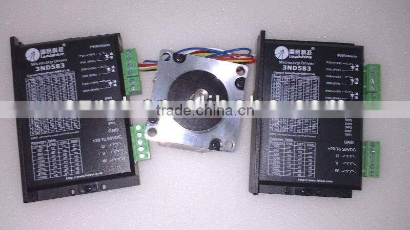 Laser leadshine stepper motor driver 3ND583 with leadshine Motor 573s15