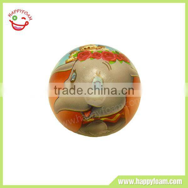 Full color sponge foam custom stress ball ,stress relief toys