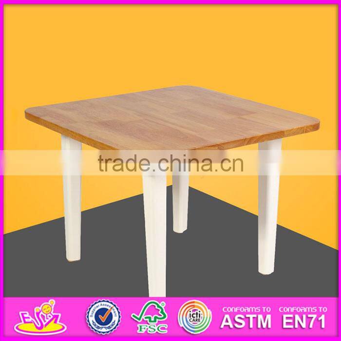 2016 new design baby wooden study desk., fashion kids wooden study desk, popular chidlren wooden study desk W08G179
