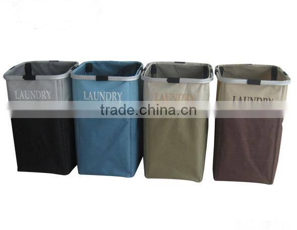 Home and hotel usage two colors laundry sorter / fashionable light and dark basket for laundry with two colors